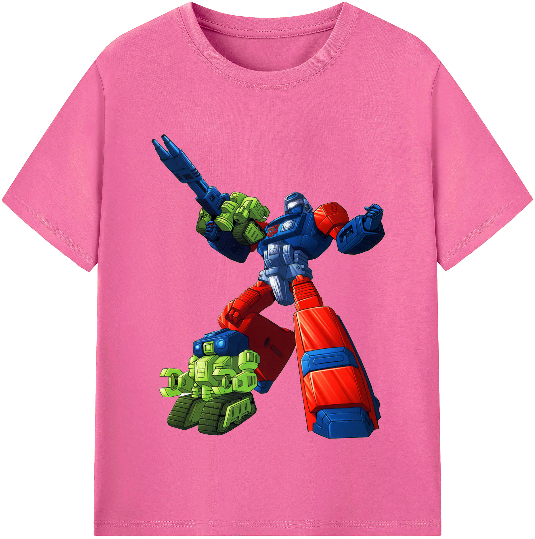 （画像用）  レディースカジュアルプリントTシャツ（綿100％）